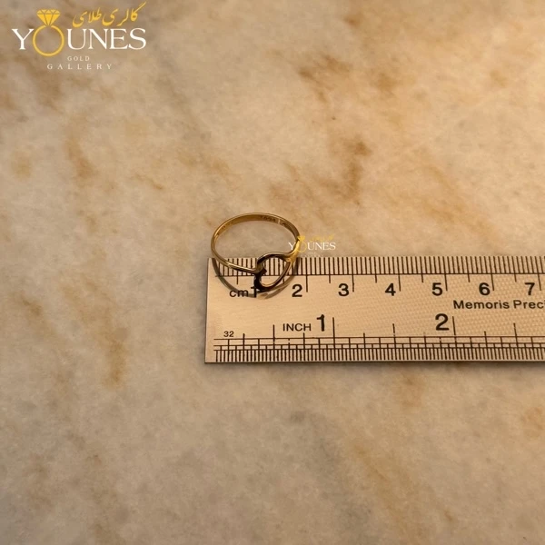 انگشتر طلا قلبی مینیمال